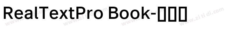 RealTextPro Book字体转换 RealTextPro Book字体转换